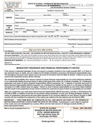 Alaska 466 Form in PDF