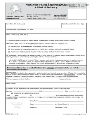 Alaska Gen020 Form in PDF